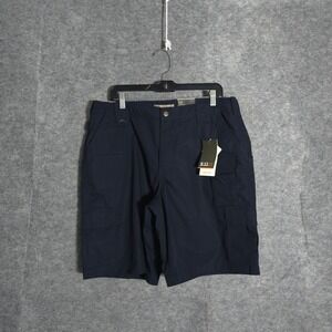 5.11 Tactical Taclite Pro 9 Shorts Mens 36 Navy NWT Ripstop Cargo Utility 73287